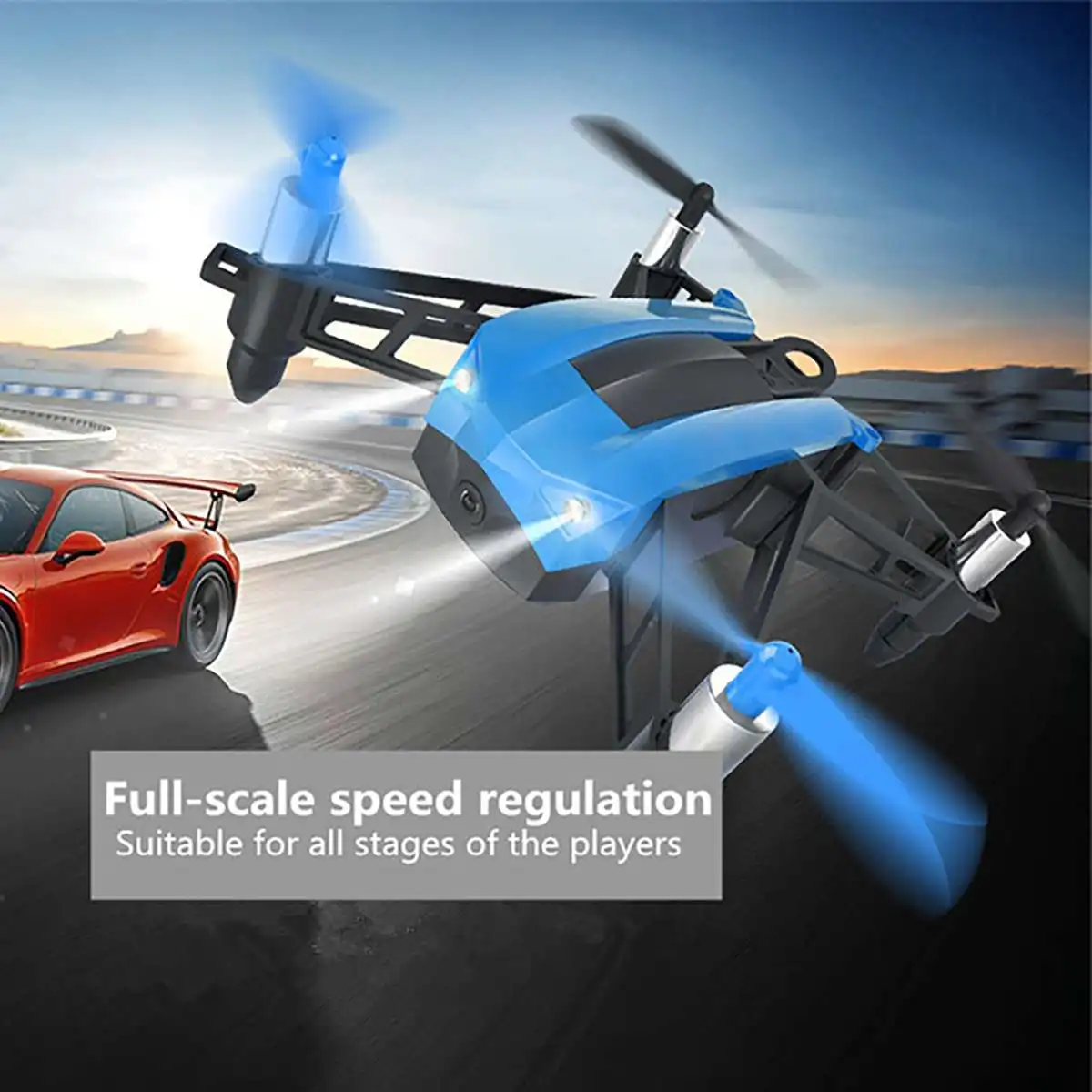 903HS WIFI FPV Camera Altitude Hold Gravity Sensor 2.4G 6 Axix RC Racing Drone Speed Regulation Stable High Toughness Gsensor
903HS WIFI FPV Camera Altitude Hold Gravity Sensor 2.4G 6 Axix RC Racing Drone Speed Regulation Stable High Toughness Gsensor