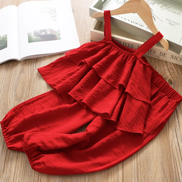 Girls Summer Clothes Sets New 2019 Kids Fashion Cotton Solid Color Tops+pants 2pcs Suit For Girls Children Casual Beach Outfits
Girls Summer Clothes Sets New 2019 Kids Fashion Cotton Solid Color Tops+pants 2pcs Suit For Girls Children Casual Beach Outfits