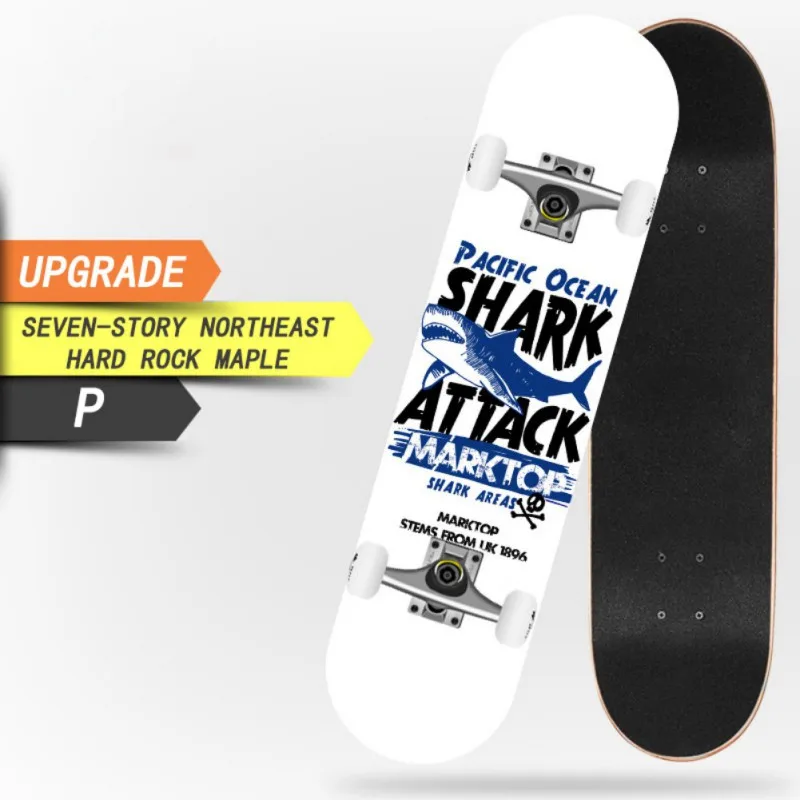 Sport - Double Tilt Skateboard Long Board Professional Four Wheel Street Board