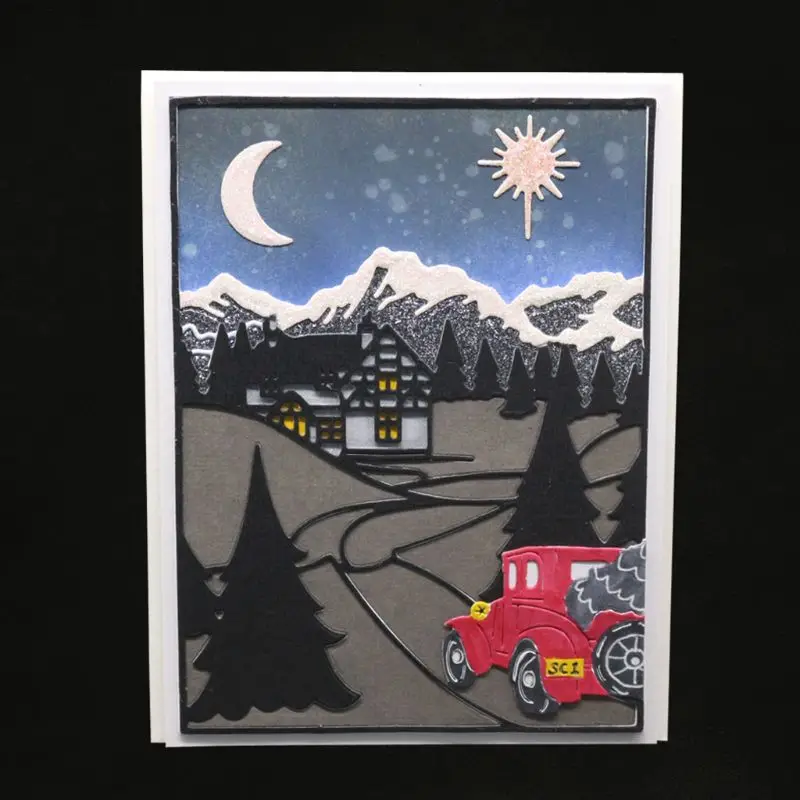 House Moon Sun Metal Cutting Dies Stencil Scrapbooking Album Stamp Paper Card Embossing Crafts Decor
House Moon Sun Metal Cutting Dies Stencil Scrapbooking Album Stamp Paper Card Embossing Crafts Decor