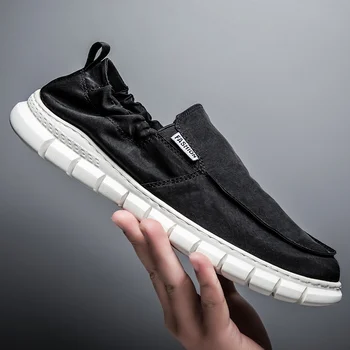 Comfortable Man Flats Shoes Casual Mens Loafers Summer Men Canvas Shoes Lightweight Driving Shoes
Comfortable Man Flats Shoes Casual Mens Loafers Summer Men Canvas Shoes Lightweight Driving Shoes