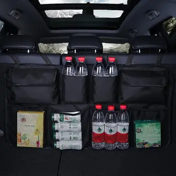 Car Trunk Organizer Adjustable Multi-use Oxford Backseat Storage Bag Net High Capacity Automobile Seat Back Organizers
Car Trunk Organizer Adjustable Multi-use Oxford Backseat Storage Bag Net High Capacity Automobile Seat Back Organizers