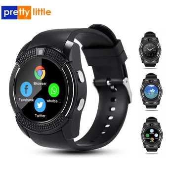 V8 Smart Watch Men with Camera/sim Card Slot Answer Call Dial Call Function Smartwatch Android Full Touch Screen Bluetooth Watch
V8 Smart Watch Men with Camera/sim Card Slot Answer Call Dial Call Function Smartwatch Android Full Touch Screen Bluetooth Watch