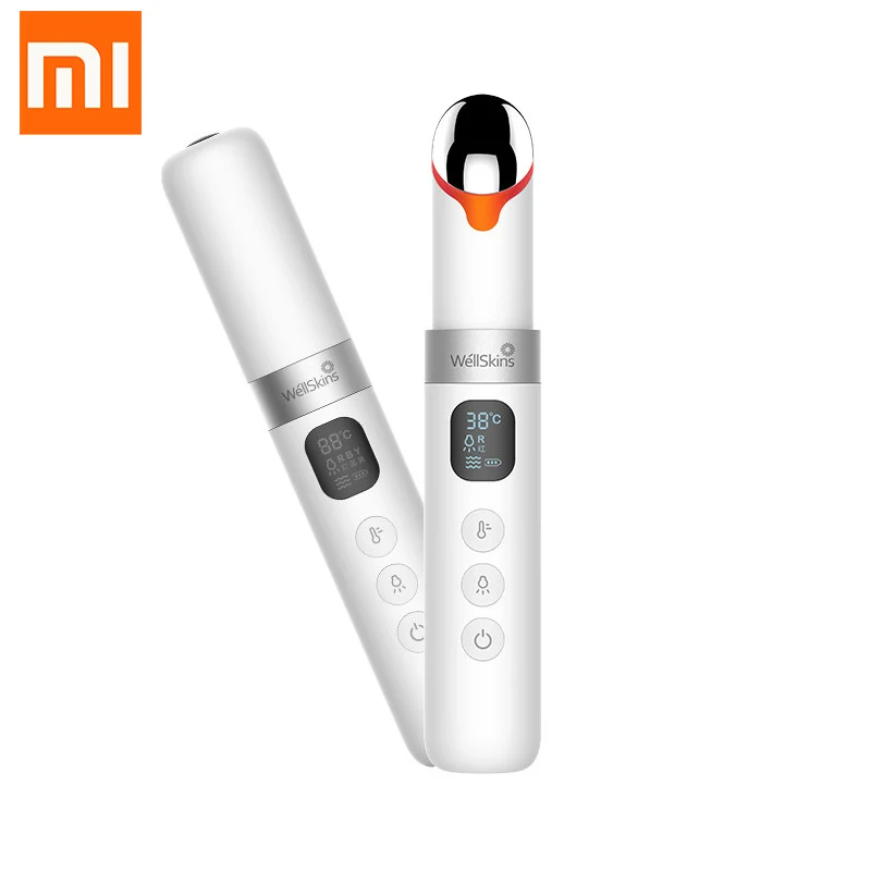 Xiaomi WellSkins Eye Massager Wand LCD Display Color Light USB Eye Beauty Massage Vibration Eye Care 
Xiaomi WellSkins Eye Massager Wand LCD Display Color Light USB Eye Beauty Massage Vibration Eye Care