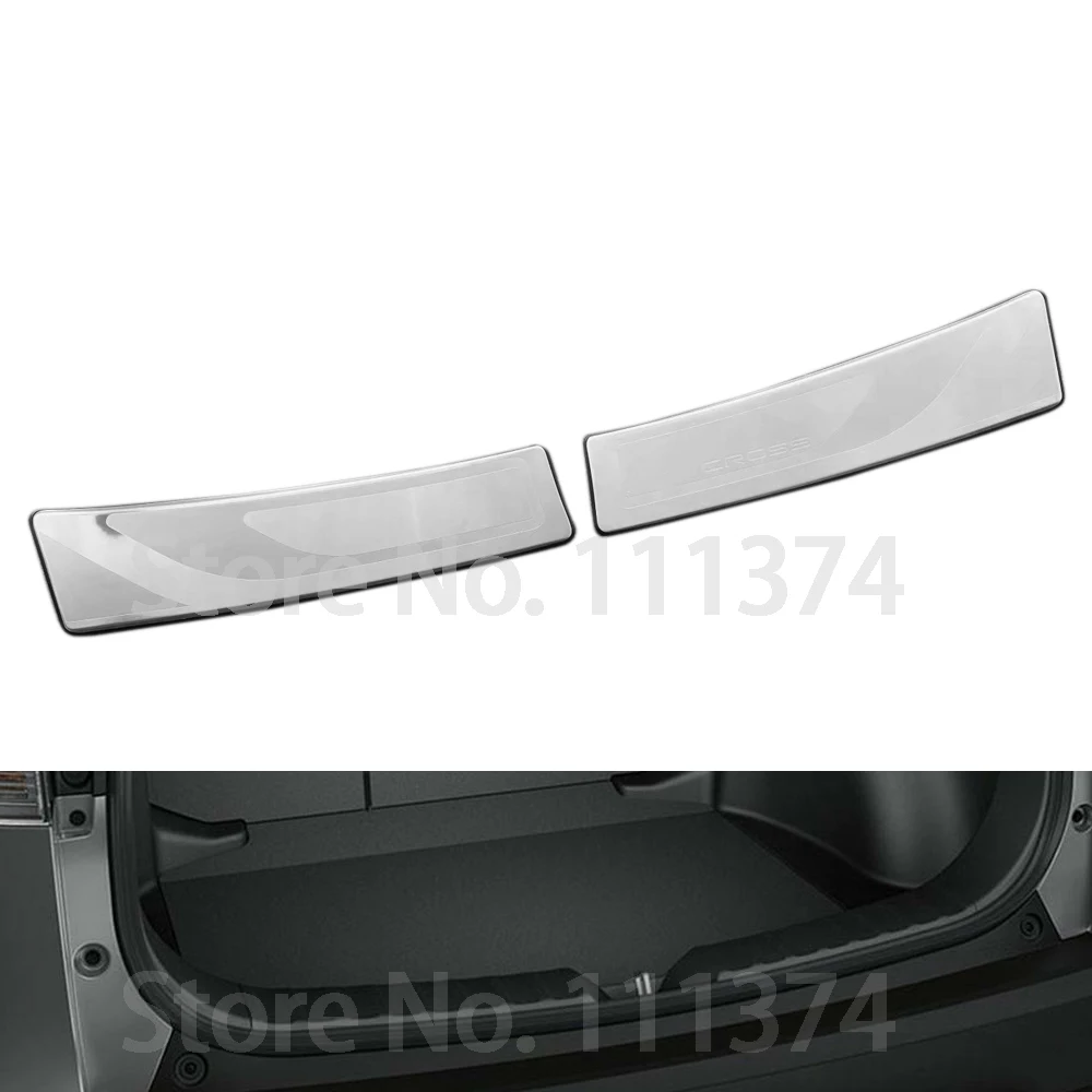 Chrome Inner Rear Bumper Foot Scuff Plate Trim Cover For Toyota Corolla Cross 2021 Decoration Accessories
Chrome Inner Rear Bumper Foot Scuff Plate Trim Cover For Toyota Corolla Cross 2021 Decoration Accessories