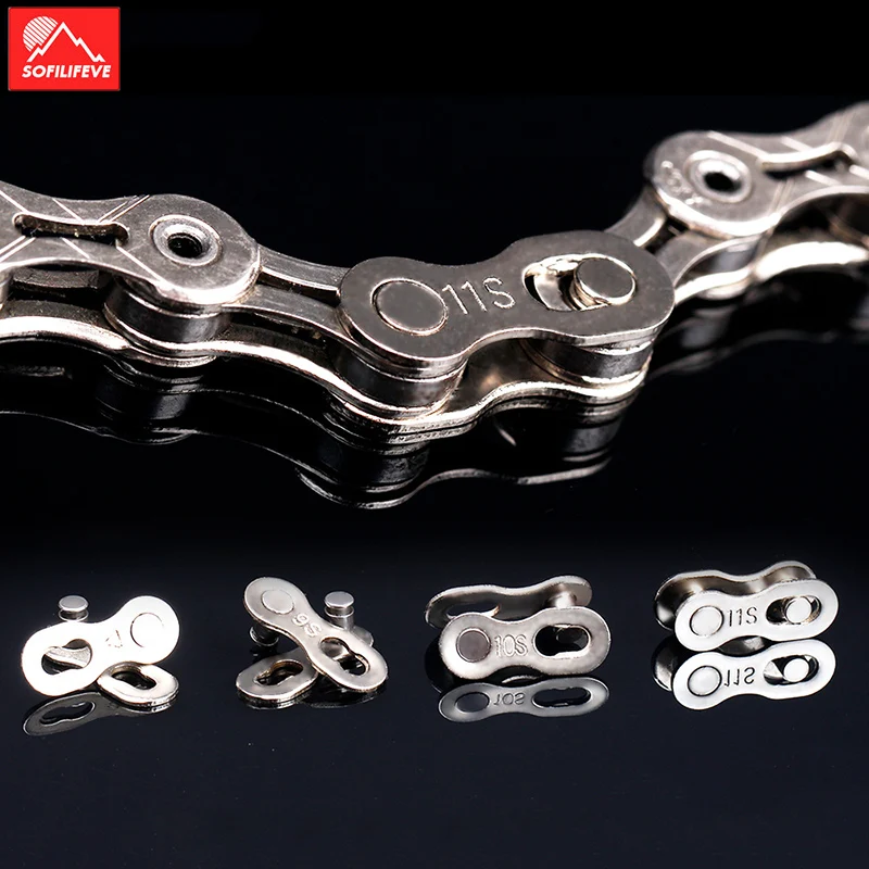 5 Pair Bike Chain Quick Link Mountain Bicycle Bike Chain Missing Quick Connector Connecting Master Link for 6 7 8 9 10 11 Speed
5 Pair Bike Chain Quick Link Mountain Bicycle Bike Chain Missing Quick Connector Connecting Master Link for 6 7 8 9 10 11 Speed