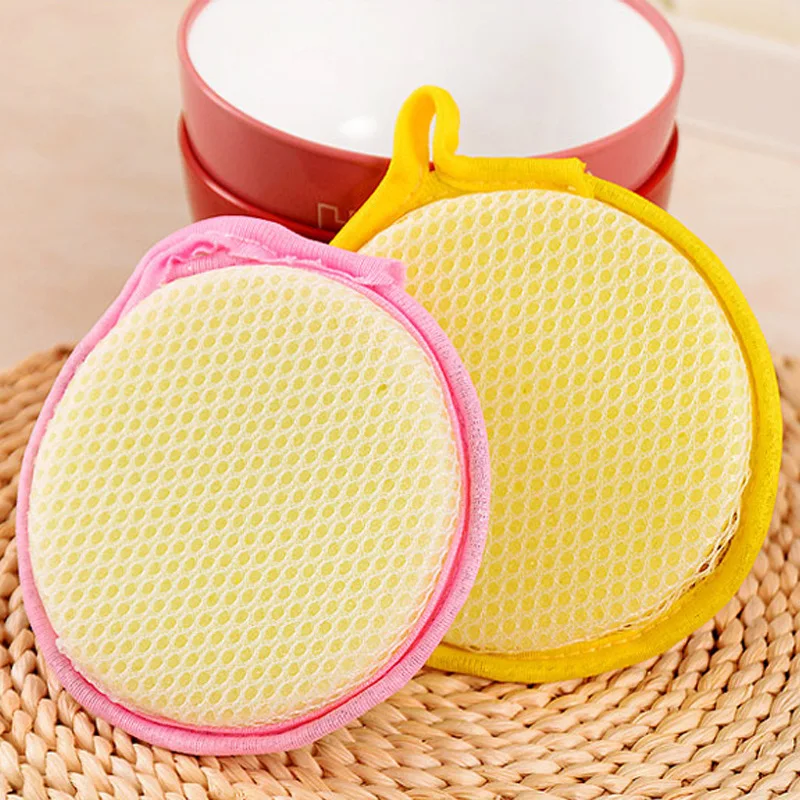 3pcs 11cm Double-sided Dish Wash Sponge Bowl Pot Kitchen Cleaning Sponges Cleaning Scouring Pads Tools Kitchen Supplies
3pcs 11cm Double-sided Dish Wash Sponge Bowl Pot Kitchen Cleaning Sponges Cleaning Scouring Pads Tools Kitchen Supplies