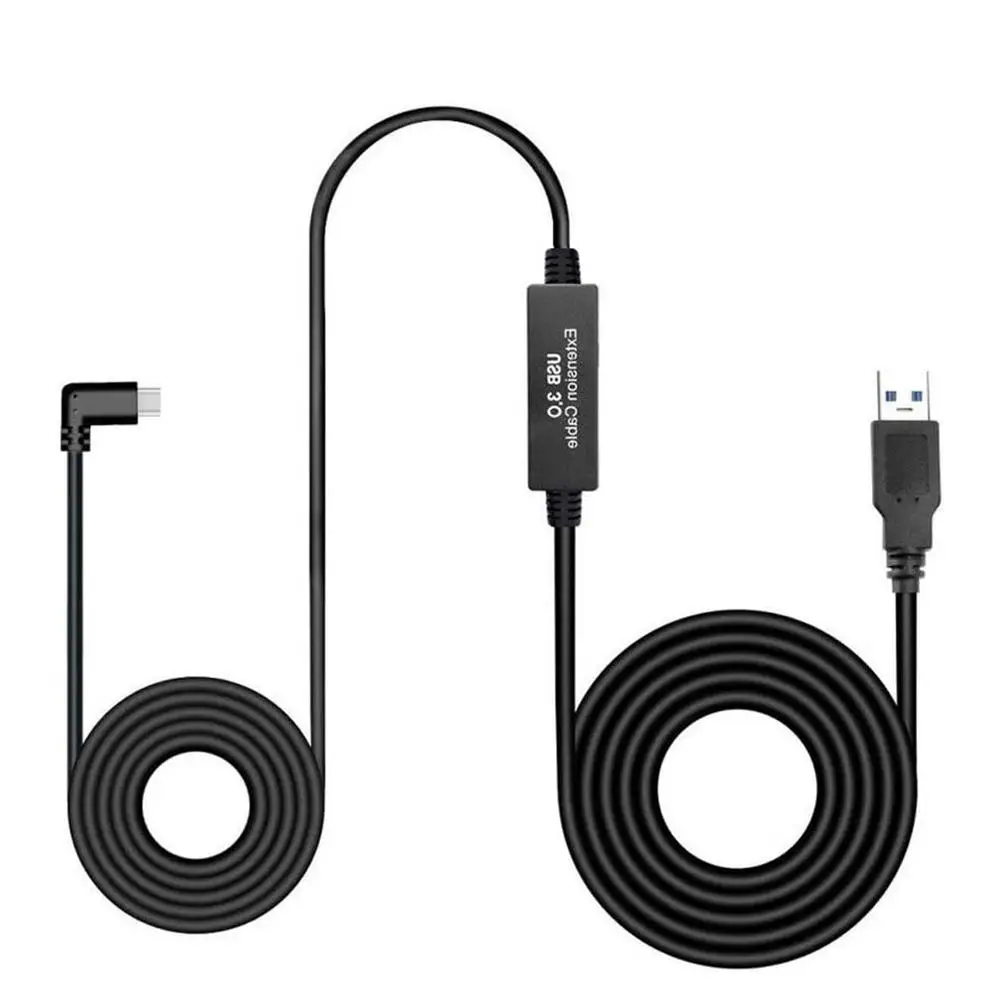 USB A To Type C Data Cable For Oculus Quest 2 Universal Extension Cable With Amplifier Accessory For Oculus Quest2/Quest/Link 5m
USB A To Type C Data Cable For Oculus Quest 2 Universal Extension Cable With Amplifier Accessory For Oculus Quest2/Quest/Link 5m