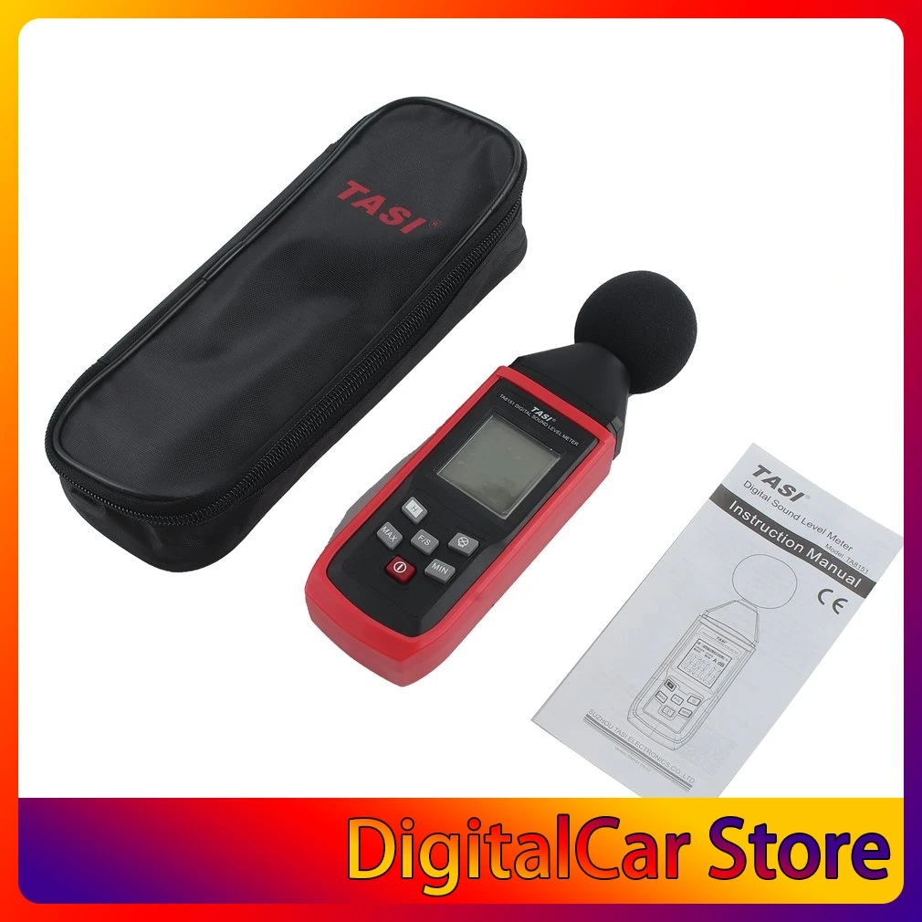 TA8151 Digital Sound Level Meters 30~130dB Decibel Meter Logger Noise Detector Digital Noise Audio Diagnostic Tool
TA8151 Digital Sound Level Meters 30~130dB Decibel Meter Logger Noise Detector Digital Noise Audio Diagnostic Tool