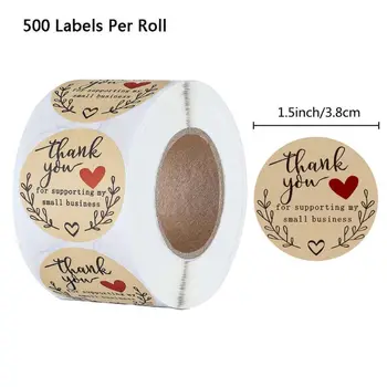 500pcs Thank You for Supporting My Small Business Stickers Seal Label Wedding
500pcs Thank You for Supporting My Small Business Stickers Seal Label Wedding