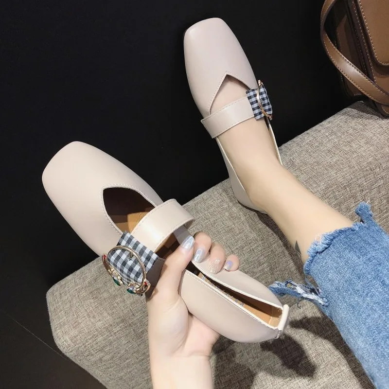 Casual Flats Ballet Shoes Women Slip On Loafers Low Heel Shallow Metal Buckle Female Boat Shoe Ballerina zapatos mujer J15-56
Casual Flats Ballet Shoes Women Slip On Loafers Low Heel Shallow Metal Buckle Female Boat Shoe Ballerina zapatos mujer J15-56