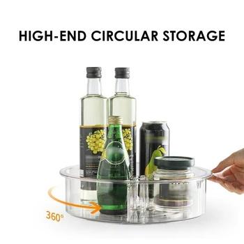 Rotating Storage Tray Organizer 12 Inch Spice Drink Storage Rack PET Transparent Turntable Refrigerator Rotating Storage Tray
Rotating Storage Tray Organizer 12 Inch Spice Drink Storage Rack PET Transparent Turntable Refrigerator Rotating Storage Tray