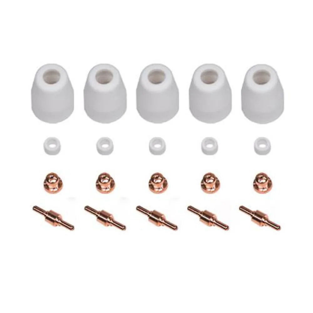 20pcs Air Plasma Cutter Torch Consumables Kit Electrodes Nozzles Tips Shield Cup For Cutting Welding Machine Power Tool Access
20pcs Air Plasma Cutter Torch Consumables Kit Electrodes Nozzles Tips Shield Cup For Cutting Welding Machine Power Tool Access