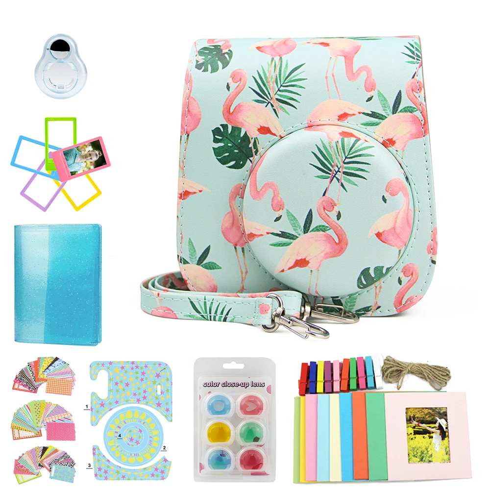CAIUL Accessorie bundle for Fujifilm Instax Mini 11 Instant Film Camera case-Banana Leaf Flamingo
CAIUL Accessorie bundle for Fujifilm Instax Mini 11 Instant Film Camera case-Banana Leaf Flamingo