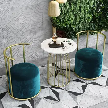 Nordic leisure single small sofa chair net red ins metal light luxury iron balcony negotiation table and chair combination
Nordic leisure single small sofa chair net red ins metal light luxury iron balcony negotiation table and chair combination