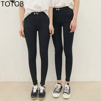 TOTOB kitten magic pants 5.0 double buckle tight elastic outer wear nine points female large size black feet pants
TOTOB kitten magic pants 5.0 double buckle tight elastic outer wear nine points female large size black feet pants