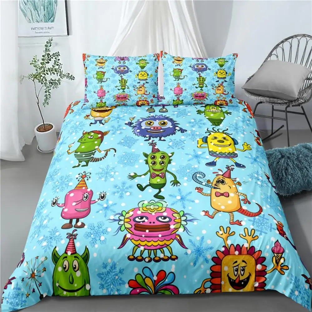 Home Textile Little Elf Children Bedding Sets Bed Linen Set King Queen Double Full Twin Single Double Bedclothes
Home Textile Little Elf Children Bedding Sets Bed Linen Set King Queen Double Full Twin Single Double Bedclothes