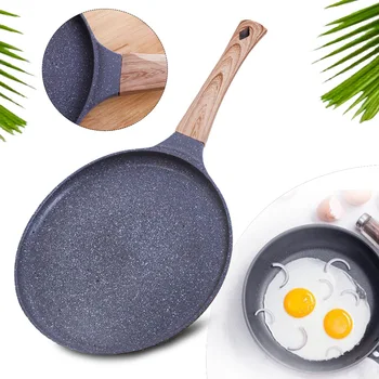 Frying Pan Anti Scald Non Stick Skillet Breakfast Cookware Kitchen Durable Even Heating Eggs Pancake Omelette Pot Home Steak
Frying Pan Anti Scald Non Stick Skillet Breakfast Cookware Kitchen Durable Even Heating Eggs Pancake Omelette Pot Home Steak
