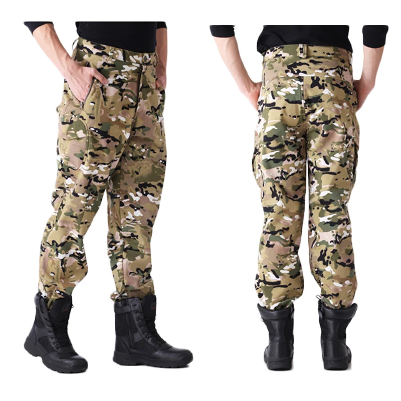 Tactical TAD Shark Skin Softshell Pants Airsoft Combat Clothing Hunting Pants Outdoor Hiking Camouflage Men Fleece Trousers
Tactical TAD Shark Skin Softshell Pants Airsoft Combat Clothing Hunting Pants Outdoor Hiking Camouflage Men Fleece Trousers