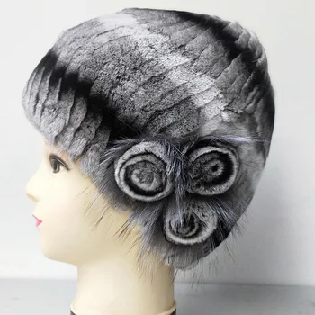 Winter Natural Rabbit Fur Female Hat 2019 Fashion Warm Women Genuine Fur Hats With Flower Decoration Ladies Beanie Fur Cap 
Winter Natural Rabbit Fur Female Hat 2019 Fashion Warm Women Genuine Fur Hats With Flower Decoration Ladies Beanie Fur Cap