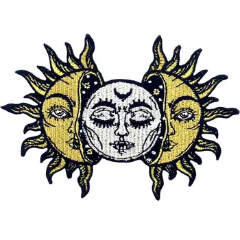 Embird patches Embroidered tactical patch for hat Sun and Moon ceo-friendly handmade 3D iron on patches for backpacks patch
Embird patches Embroidered tactical patch for hat Sun and Moon ceo-friendly handmade 3D iron on patches for backpacks patch