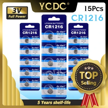 15x ECR1216 CR1216 DL1216 BR1216 LM1216 5034LC 1216 Button Coin Cell Battery 3V Coin Cells Batteries Bulk Lot
15x ECR1216 CR1216 DL1216 BR1216 LM1216 5034LC 1216 Button Coin Cell Battery 3V Coin Cells Batteries Bulk Lot