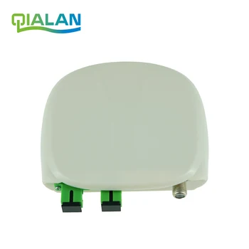 Fiber Optical FTTH optical receiver SC/APC-SC/APC with WDM and AGC Mini Node Indoor Optical Receiver and Optical Transeiver
Fiber Optical FTTH optical receiver SC/APC-SC/APC with WDM and AGC Mini Node Indoor Optical Receiver and Optical Transeiver