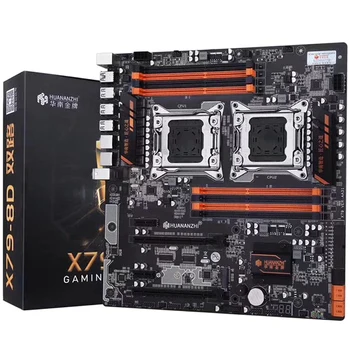 HUANANZHI X79-8D CPU LGA2011 LGA 2011 Motherboard with Dual Processor DDR3 Suitable for Server Memory and Server CPU
HUANANZHI X79-8D CPU LGA2011 LGA 2011 Motherboard with Dual Processor DDR3 Suitable for Server Memory and Server CPU