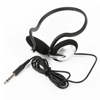 Wired Neckband Headphones 3.5mm/6.35mm Plug High Sound Quality Piano Headset ND998
Wired Neckband Headphones 3.5mm/6.35mm Plug High Sound Quality Piano Headset ND998