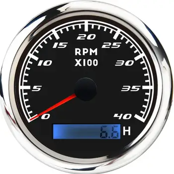 4000 RPM 85mm Marine Boat Tachometer Gauge Tacho Meter LCD Hourmeter
4000 RPM 85mm Marine Boat Tachometer Gauge Tacho Meter LCD Hourmeter
