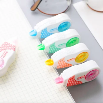 6PCS/lot Creative Roller Correction Tape Long Correct belt Correction Student Tape Stationery Office School Stationery Supplies
6PCS/lot Creative Roller Correction Tape Long Correct belt Correction Student Tape Stationery Office School Stationery Supplies
