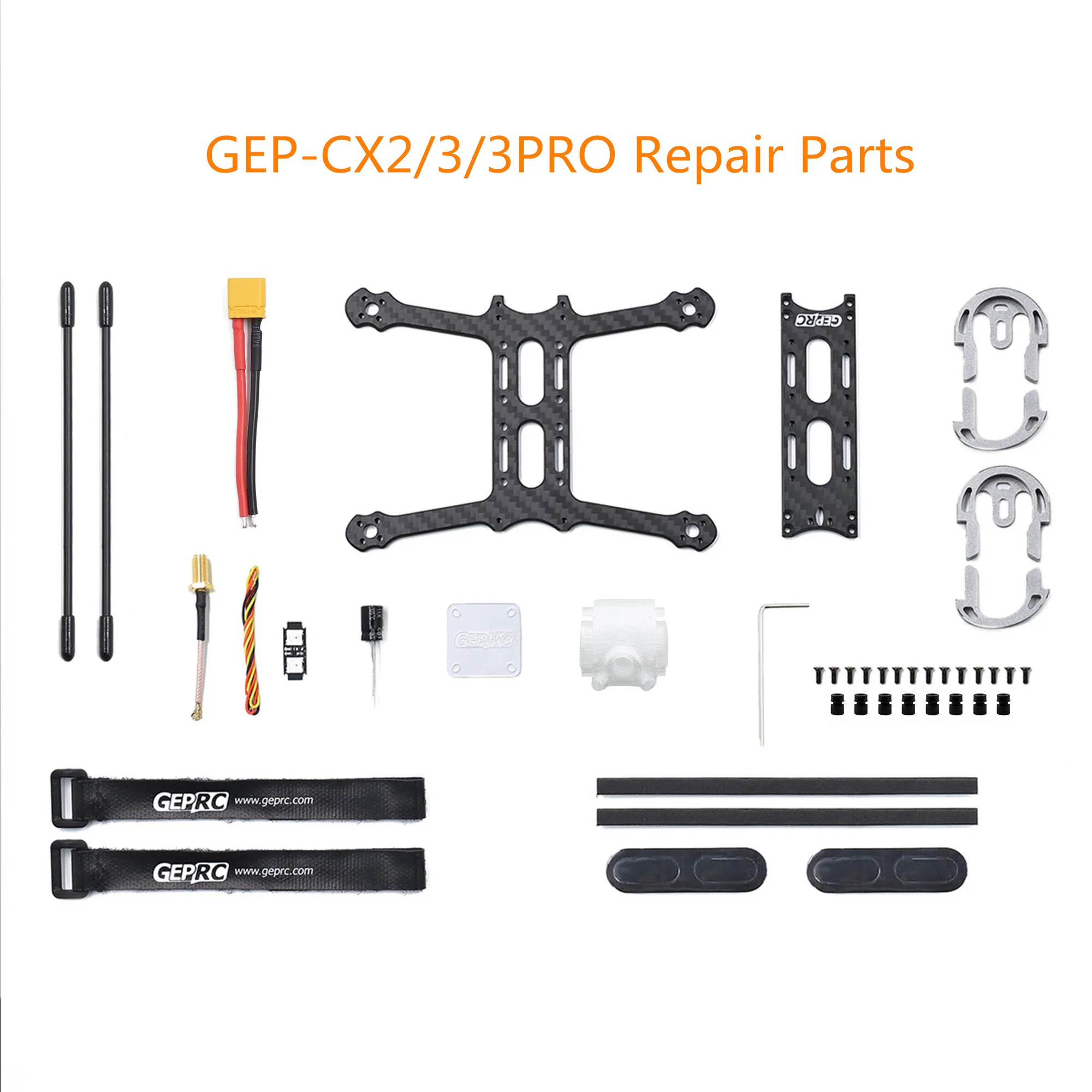 GEPRC GEP-CX2 GEP-CX3 GEP-CX3Pro Cygnet Quadcopter Frame Spare Screw FPV Drone Repair Parts
GEPRC GEP-CX2 GEP-CX3 GEP-CX3Pro Cygnet Quadcopter Frame Spare Screw FPV Drone Repair Parts