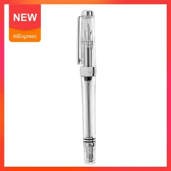 2020 New Transparent Demonstration Negative Pressure Stationery Office Resin 1pc School Pen Pen 0.38mm/0.5mm Nib Ink M8N2
2020 New Transparent Demonstration Negative Pressure Stationery Office Resin 1pc School Pen Pen 0.38mm/0.5mm Nib Ink M8N2