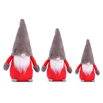Handmade Swedish Gnome Doll Plush Toy Christmas Santa Elf Ornaments Holiday Home Party Decoration
Handmade Swedish Gnome Doll Plush Toy Christmas Santa Elf Ornaments Holiday Home Party Decoration