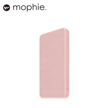 mophie 10000MA mobile power pink fabric surface
mophie 10000MA mobile power pink fabric surface