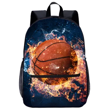 Fashionable School Travel Bag Backpack Flame Basketball Cool Outdoor Children School Backpack Laptop Daypack With Hidden Zipper
Fashionable School Travel Bag Backpack Flame Basketball Cool Outdoor Children School Backpack Laptop Daypack With Hidden Zipper