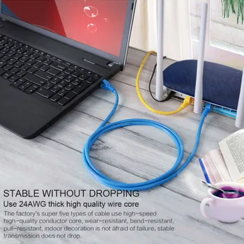 RJ45 Ethernet Network CAT-5e RJ45 Ethernet LAN Network Cable Cat 5e Lead Cord Ethernet Network Patch LAN Cables Connectors 2020
RJ45 Ethernet Network CAT-5e RJ45 Ethernet LAN Network Cable Cat 5e Lead Cord Ethernet Network Patch LAN Cables Connectors 2020