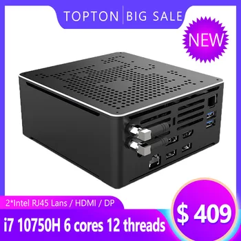 Best Intel i7 10750H Gaming Mini PC 9Th Gen Windows 10 2*Intel Lan Desktop Computer PC 2*DDR4 2*M.2 AC WiFi 4K HTPC HDMI2.0 DP
Best Intel i7 10750H Gaming Mini PC 9Th Gen Windows 10 2*Intel Lan Desktop Computer PC 2*DDR4 2*M.2 AC WiFi 4K HTPC HDMI2.0 DP