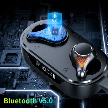 Arlado T8 Bluetooth Earphone Binaural True 5.0 Wireless In-ear Headphones Invisible Mini Headset with Long Standby
Arlado T8 Bluetooth Earphone Binaural True 5.0 Wireless In-ear Headphones Invisible Mini Headset with Long Standby