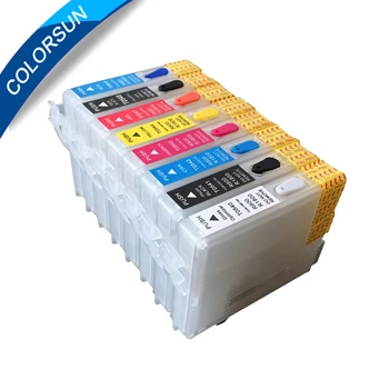 Colorsun 8 color Refillable ink cartridge for epson R800 R1800 with ARC chip T0540-T0549 ink cartridge for epson R800 R1800
Colorsun 8 color Refillable ink cartridge for epson R800 R1800 with ARC chip T0540-T0549 ink cartridge for epson R800 R1800