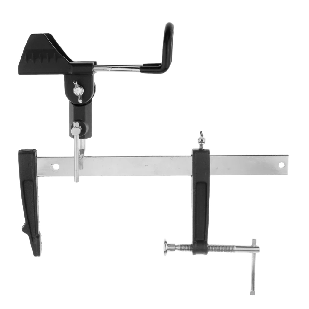 360 Degree Rotatable Adjustable Rod Rack Clamp on Fishing Rod Holder Pole Bracket Fishing Tackle 360 Degree Rotatable Adjustable Rod Rack Clamp on Fishing Rod Holder Pole Bracket Fishing Tackle