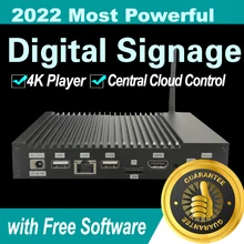 Digital Signage Player Kit, Plug and Play 4K Player,64GB HD, Central Control, Media Player with Content Creation Free Software
Digital Signage Player Kit, Plug and Play 4K Player,64GB HD, Central Control, Media Player with Content Creation Free Software
