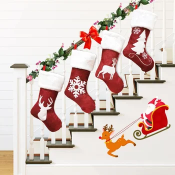Christmas Socks Gift Bag Kenaf Elk Embroidery Christmas Gifts Christmas Pendant Xmas Stockings A
Christmas Socks Gift Bag Kenaf Elk Embroidery Christmas Gifts Christmas Pendant Xmas Stockings A