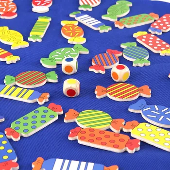 Children Board Wooden Game Chess Memory Matching Game Puzzle Training Toy Looking For Candy Shape Parent-Child Interaction Gift 
Children Board Wooden Game Chess Memory Matching Game Puzzle Training Toy Looking For Candy Shape Parent-Child Interaction Gift