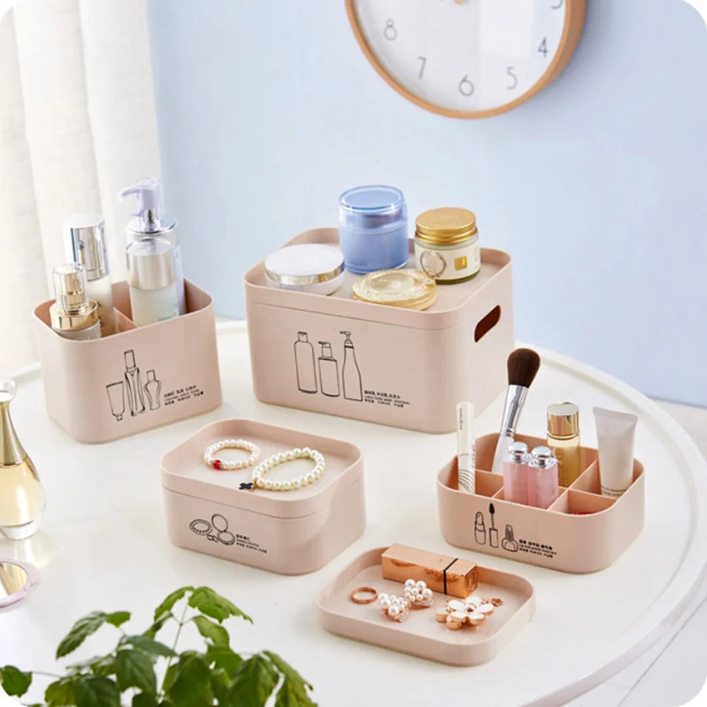 Home Desktop Makeup Organizer Storage Box Lipstick Cosmetic Jewelry Box Holder Desktop Storage Box Sundries Container
Home Desktop Makeup Organizer Storage Box Lipstick Cosmetic Jewelry Box Holder Desktop Storage Box Sundries Container