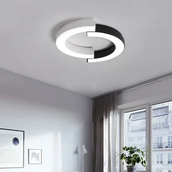 Black+white Modern Led Ceiling Lights for Bed Room Study Room Simple Ceiling Light Round/square Ceiling Lamp Light Fixtures Iron
Black+white Modern Led Ceiling Lights for Bed Room Study Room Simple Ceiling Light Round/square Ceiling Lamp Light Fixtures Iron