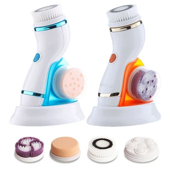 4 IN 1 Facial Cleansing Brush Mini Face Cleaner Deep Pore Cleaning Exfoliating Electric Face Skin Beauty Massage Brush Waterproo
4 IN 1 Facial Cleansing Brush Mini Face Cleaner Deep Pore Cleaning Exfoliating Electric Face Skin Beauty Massage Brush Waterproo