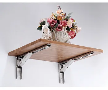 Rugged Stainless Steel Folding Bracket Triangle Wall shelf 90 degree Telescopic Folding Desk Rack Hardware Accessories
Rugged Stainless Steel Folding Bracket Triangle Wall shelf 90 degree Telescopic Folding Desk Rack Hardware Accessories