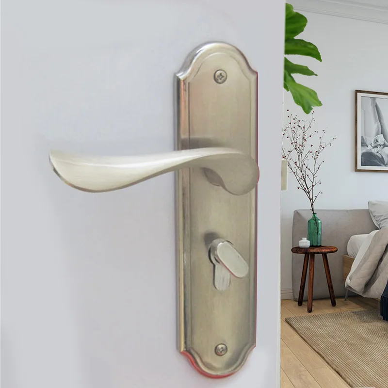 Manufacturers Direct Selling Customizable Mute Aluminium Alloy Doorknob Protector Bedroom Lock Handle Lock Hardware Locks 801-13
Manufacturers Direct Selling Customizable Mute Aluminium Alloy Doorknob Protector Bedroom Lock Handle Lock Hardware Locks 801-13