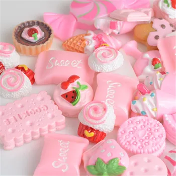 100pcs/bag Resin Pink Play Food Accessories Slime Kit Additive Slider Polymer Clay Molds Playdough DIY Decoration Materials Toys
100pcs/bag Resin Pink Play Food Accessories Slime Kit Additive Slider Polymer Clay Molds Playdough DIY Decoration Materials Toys